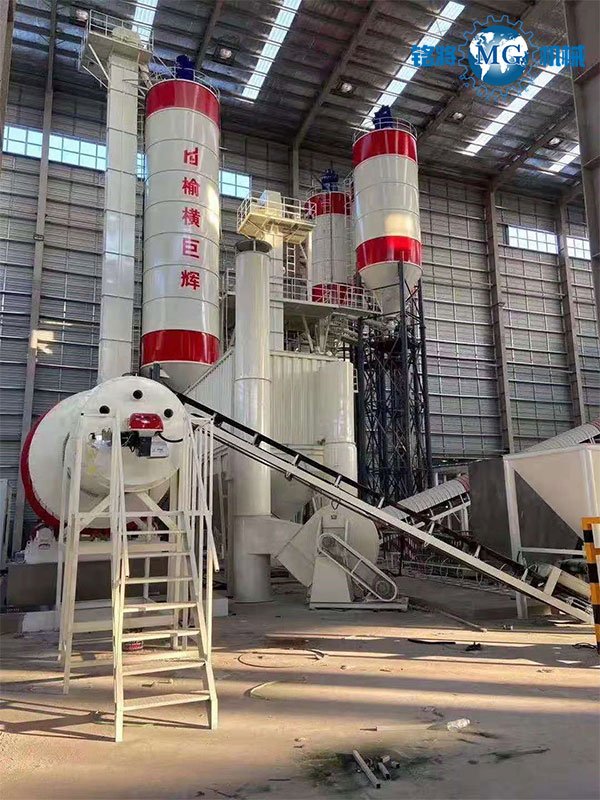 機(jī)器一響黃金萬兩！恭喜陜西榆林榆橫巨輝建材有限公司試機(jī)成功?。?！
